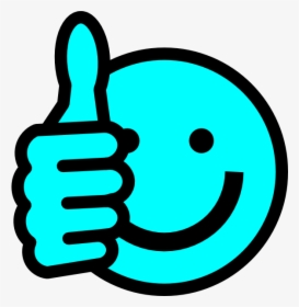 Baby Blue Thumbs Up Svg Clip Arts - Blue Thumbs Up Clip Art, HD Png Download, Transparent PNG