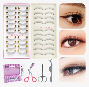 False Eyelashes 216 Female Thick Simulation Handmade - Eyelash Extensions, HD Png Download, Transparent PNG