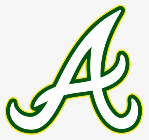 School Logo - Atlanta Braves Logo Black And White, HD Png Download, Transparent PNG