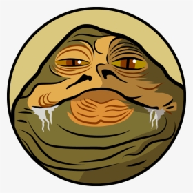 Jabba The Hutt Face Png , Png Download - Star Wars Character Face, Transparent Png, Transparent PNG