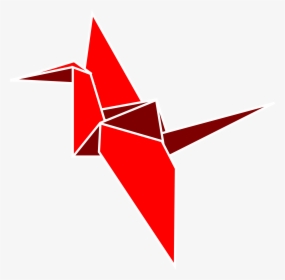 Origami Red Flapping Bird, HD Png Download, Transparent PNG