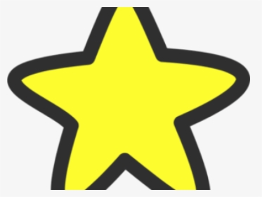 Stars Clipart Printable - Cute Black And White Star, HD Png Download, Transparent PNG
