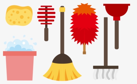Feather Duster Cleaning Mop Clip Art - Duster Clipart, HD Png Download, Transparent PNG