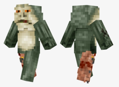 Jabba The Hutt - Jabba The Hutt Minecraft Skin, HD Png Download, Transparent PNG