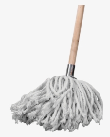 53197 Academy Mop W4 With Wooden Handle - Mop With Wooden Handle, HD Png Download, Transparent PNG