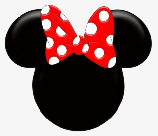 Transparent Minnie Mouse Head Png - Cabeça Minnie Vermelha Png, Png Download, Transparent PNG