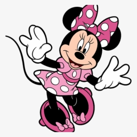 Transparent Minnie Mouse Clipart - Pink Clipart Minnie Mouse, HD Png Download, Transparent PNG