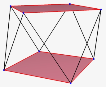 Skew Polygon In Square Antiprism - Octagon, HD Png Download, Transparent PNG