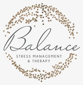Balance Stress Management & Therapy - Fancy Circle Logo, HD Png Download, Transparent PNG