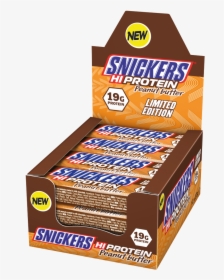 Snickers Hi-protein Bars Limited Edition 12x57g - Snickers Protein Bar Limited Edition, HD Png Download, Transparent PNG