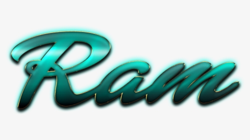 Ram Decorative Name Png - Graphic Design, Transparent Png, Transparent PNG