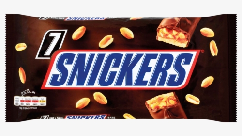 Snickers Multipack 7x48g - Snickers A Chocolate, HD Png Download, Transparent PNG