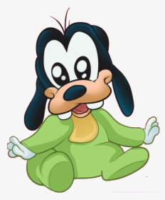 Transparent Goofy Clipart - Baby Goofy Mickey Mouse, HD Png Download, Transparent PNG