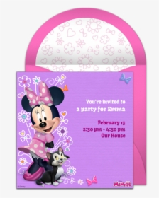 Minnie Mouse Invitation - Minnie Mouse Quinceanera Dress, HD Png Download, Transparent PNG