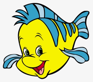 Flounder Png - Disney Little Mermaid Flounder, Transparent Png, Transparent PNG