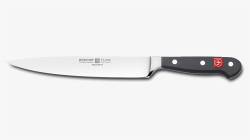 Kitchen Knife Download Transparent Png Image - Slicing Knife, Png Download, Transparent PNG