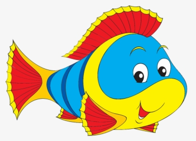 Pin By Cindy Mcconnell On Funny Sea Life Animales - Pescados De Colores Animados, HD Png Download, Transparent PNG