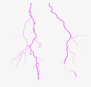 Purple Lightning No Background, HD Png Download, Transparent PNG