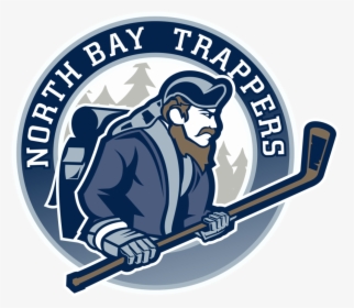 Trappers Logo Png - North Bay Trappers, Transparent Png, Transparent PNG