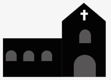 Church Silhouette Clip Art, HD Png Download, Transparent PNG