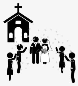 Wedding Graphic Design In Christian Marriage, HD Png Download, Transparent PNG