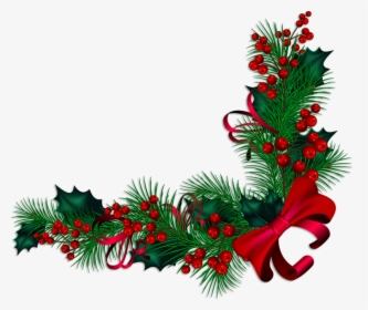Christmas Decoration Christmas Ornament Clip Art - Transparent Christmas Border Vector, HD Png Download, Transparent PNG