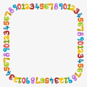 Borders And Frames Day - Numbers Borders And Frames, HD Png Download, Transparent PNG