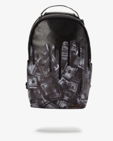 Sprayground Blackout Money Drips Backpack, HD Png Download, Transparent PNG