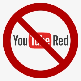 Crossed Out Youtube Red Logo - No Whining Clipart, HD Png Download, Transparent PNG