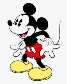Mickey Mouse Transparent Png - Mickey Mouse Vintage Png, Png Download, Transparent PNG