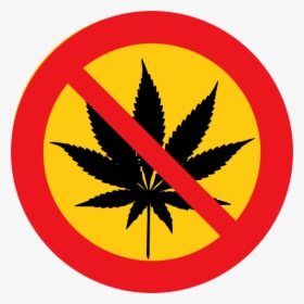 No Marijuana Clipart Cannabis Clip Art - No Marijuana Clipart, HD Png Download, Transparent PNG