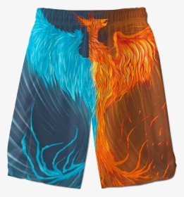 Shorts Fire & Ice Phoenix Shorts   Class, HD Png Download, Transparent PNG