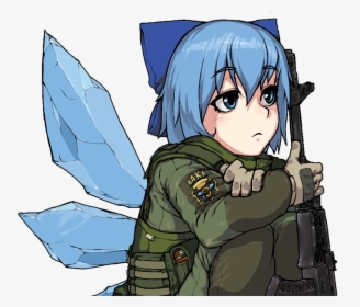 Cirno Military, HD Png Download, Transparent PNG