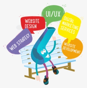 Web Development Services Digitalmarketing Ui Ux Design - Web Design & Development, HD Png Download, Transparent PNG
