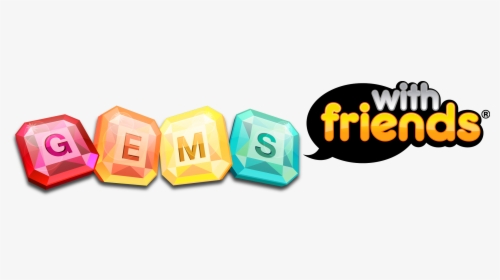 Gemswithfriends Logo - Gems With Friends Logo, HD Png Download, Transparent PNG