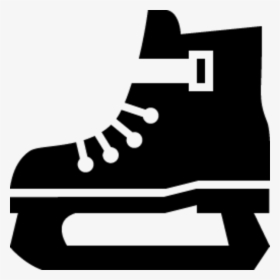 Hockey Skates Clipart - Ice Hockey Skate Icon, HD Png Download, Transparent PNG
