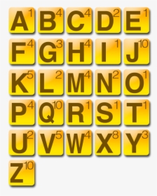 Words With Many Letters - Words With Friends Letter Tiles Png, Transparent Png, Transparent PNG