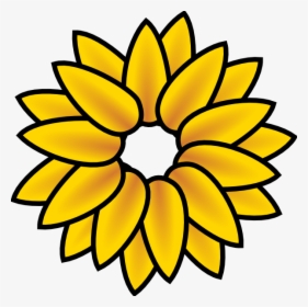 Clip Art At Clker - Sunflower Clip Art, HD Png Download, Transparent PNG