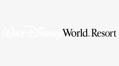 Disney World Png Black - Walt Disney World, Transparent Png, Transparent PNG