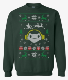 Overwatch Lucio Headphones Spray Ugly Sweater - Overwatch Ugly Holiday Sweater, HD Png Download, Transparent PNG