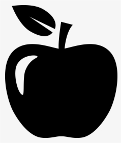 Mrs - Lucio - Teacher Apple Clip Art Black And White, HD Png Download, Transparent PNG