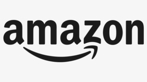 Amazon Logo White Png Transparent - Black-and-white, Png Download, Transparent PNG