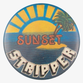 Sunset Stripper Humorous Button Museum - Mlb Angels Team Logos Png, Transparent Png, Transparent PNG
