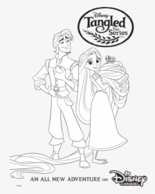 Rapunzel's Tangled Adventure Coloring Pages, HD Png Download, Transparent PNG