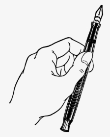 Transparent Pen Drawing Png - Hands Pen Drawing Png, Png Download, Transparent PNG