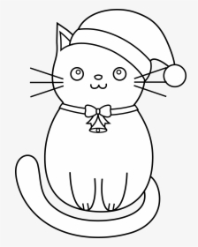 Pusheen Cat Clipart Coloring Pages - Kawaii Easy Cat Drawing, HD Png Download, Transparent PNG