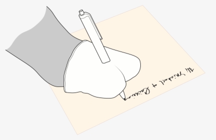 A Technical Drawing Of Cindy S Hand, Wearing The Pen - Illustration, HD Png Download, Transparent PNG