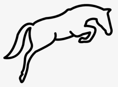 Horses Jumping For Drawing, HD Png Download, Transparent PNG