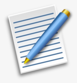 Drawing Pen And Paper - Pen And Paper Animation, HD Png Download, Transparent PNG