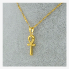 Gold Ankh Chain 24 K, HD Png Download, Transparent PNG
